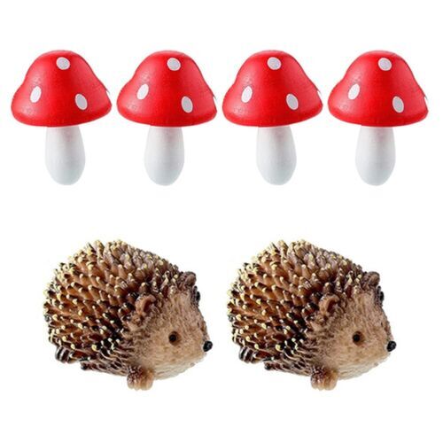 Magischer Regenbogen-Pilz Für Feengärten – Bunt, Detailreich & Wetterfest | 17,8 Cm