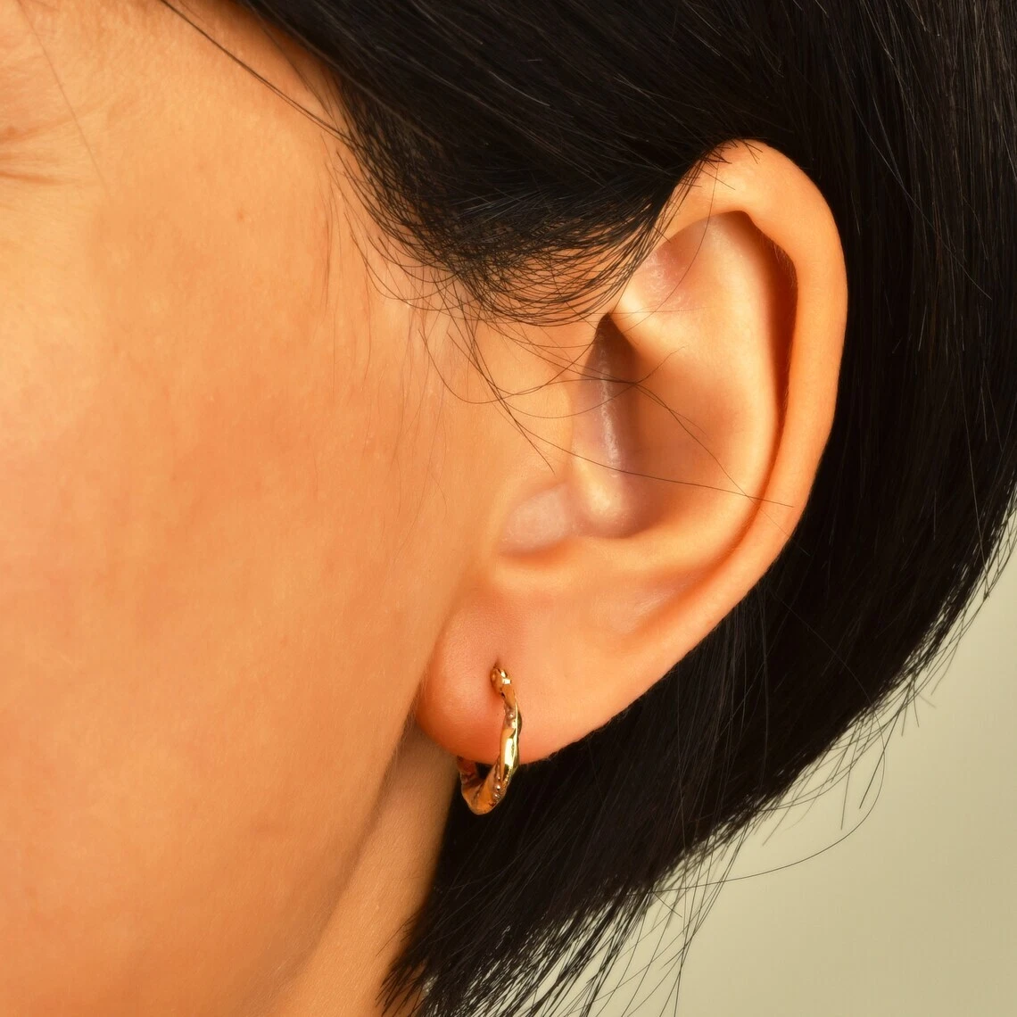 Womens 10k shop gold earrings