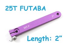 1PC 2" Heavy Duty Aluminum 25T for Futaba/Savox Servo Arm Horn US SELLER/SHIP 