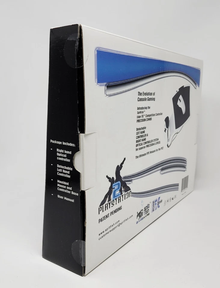 Ultra Rare Sealed SplitFish Gameware EDGEFX PS2 for Sony PlayStation 2 PS2 SF006 - Image 3 of 4