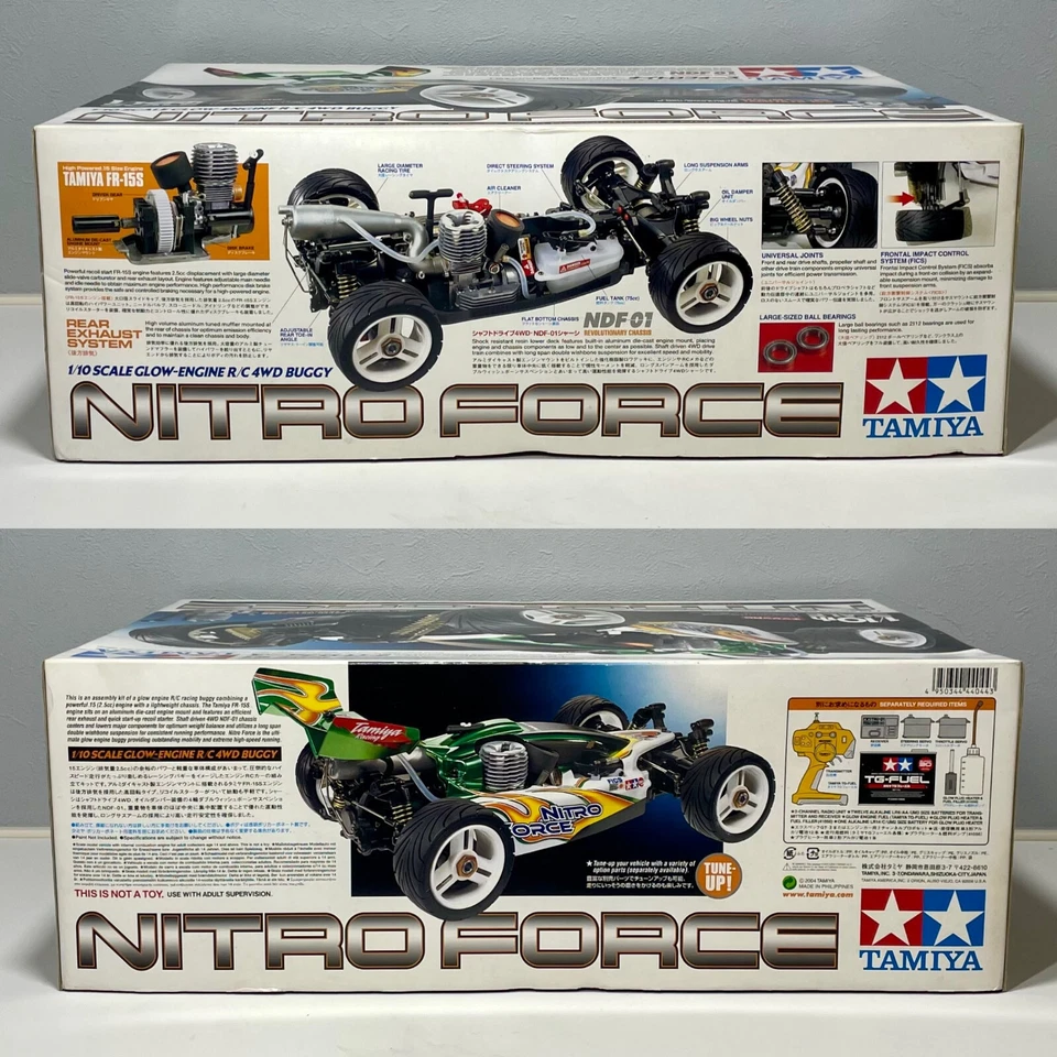 TAMIYA 44044 1/10 Glow Engine R/C NITRO FORCE (NDF 01) - Image 2 of 4