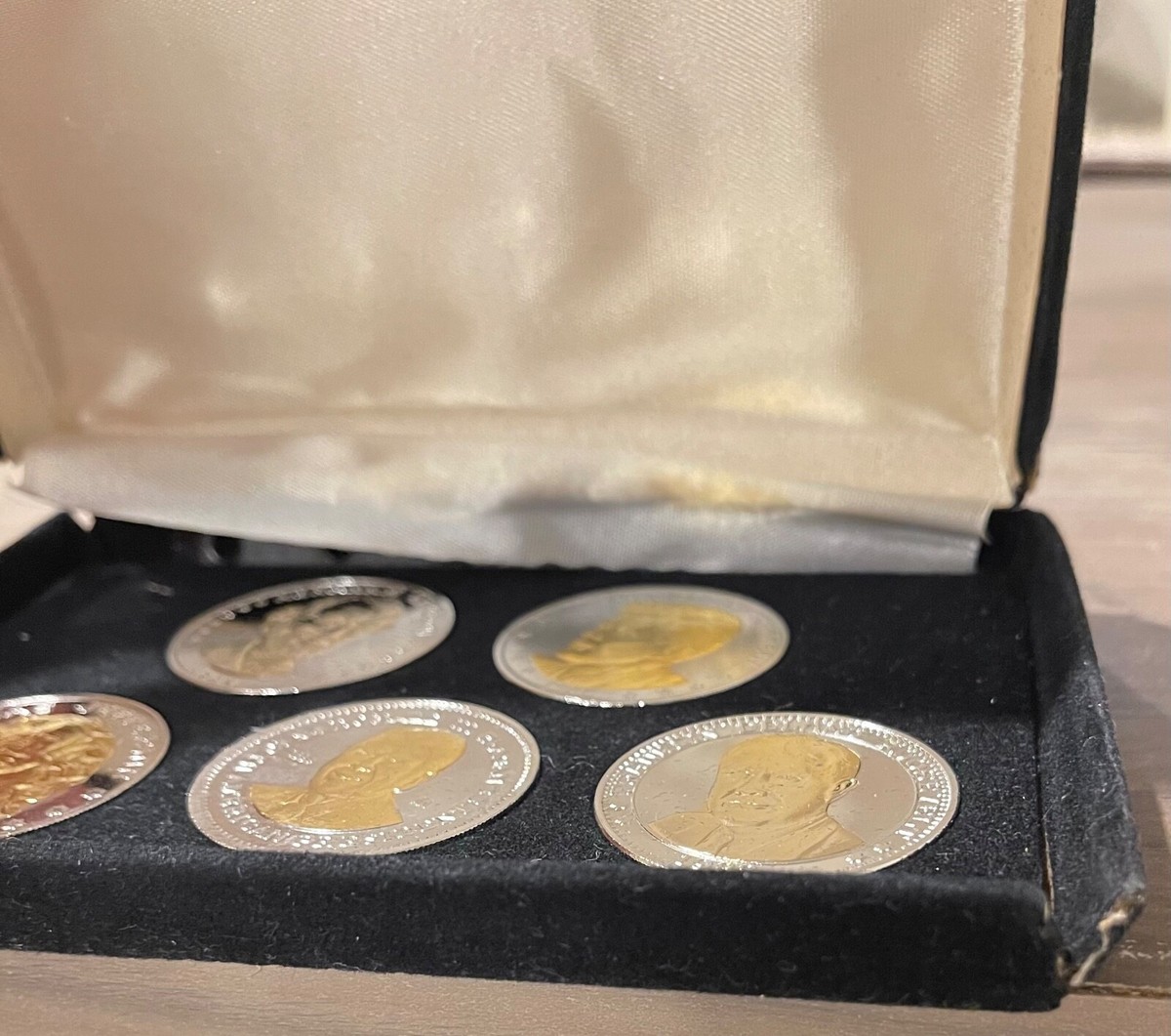 National Historic Mint American Presidents 5 Coin