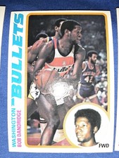 1978-79 Topps Bob Dandridge Washington Bullets #92  MVP HOF NBA