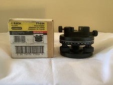Stanley 77-004 Tripod Stand Adapter for Laser Level Contractor Grade New w/Box