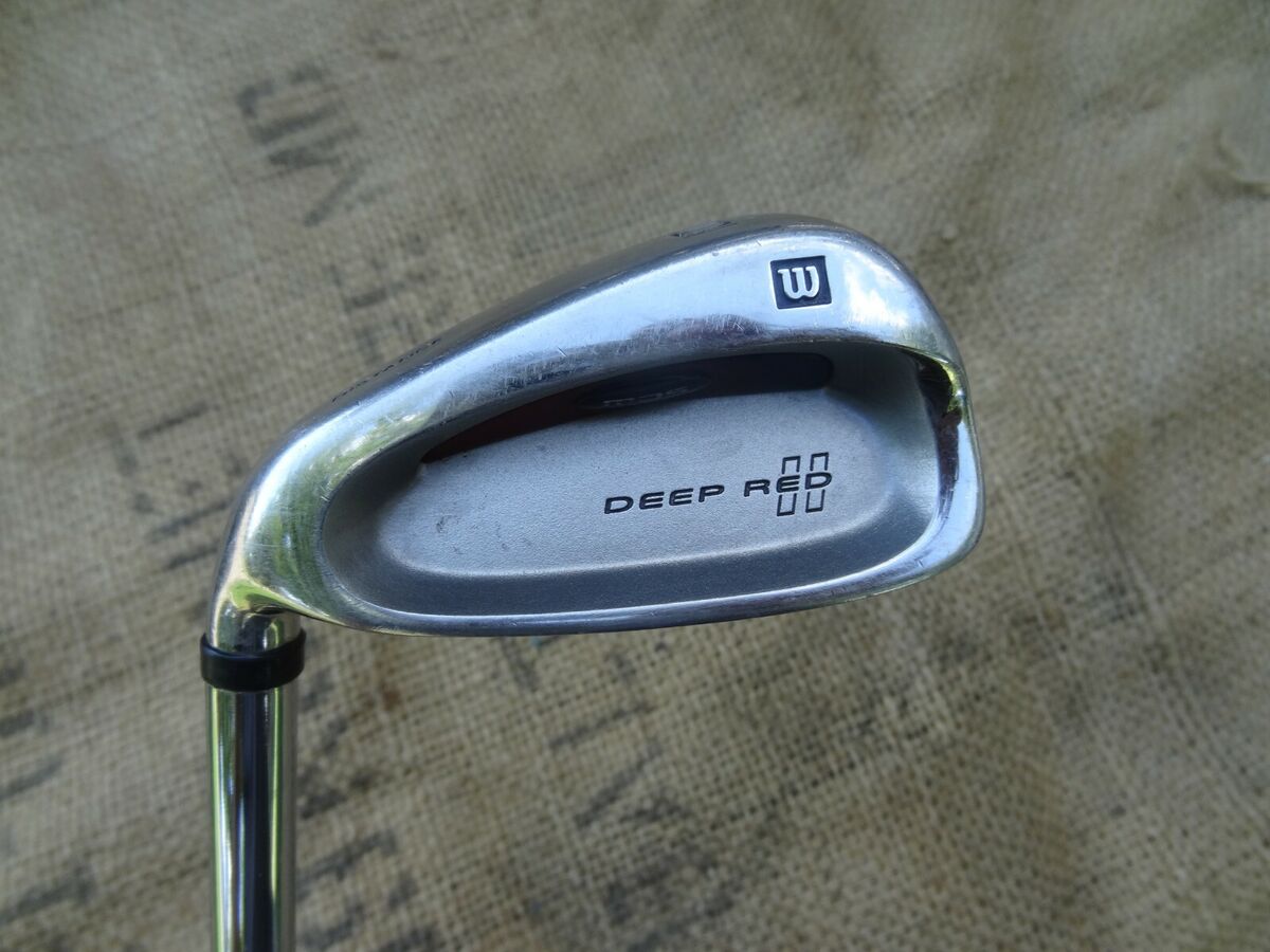 Left Handed Deep Red Distance 6 Iron Regular Steel Shaft Golf Pride Grip Left Handed Deep Red Distance 6 Iron Regular Steel Shaft Golf Pride Grip