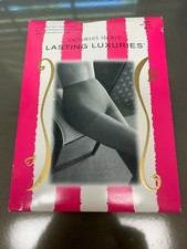 Victoria Secret Control Top Pantyhose Lasting Luxuries MEDIUM Buff DISCONTINUED