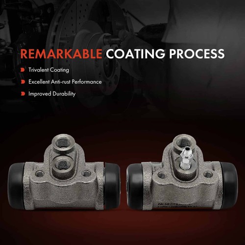 2x Wheel Brake Cylinders Rear for Suzuki Grand Vitara I FT HT GT 5340165D00 - Picture 4 of 10