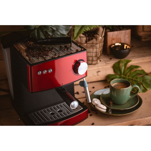 Cafetera Expresso Automática 15 Bares, 1,6 L, Espumador de Leche, Calienta Tazas - Imagen 4 de 10