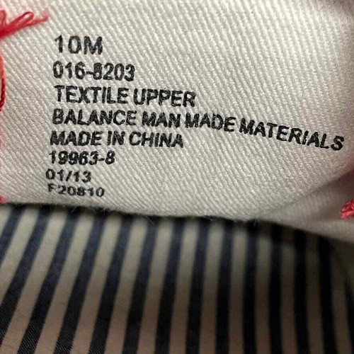 Arizona Jean Co Nash Red Slip On Sneakers Mens 10 - Picture 8 of 9