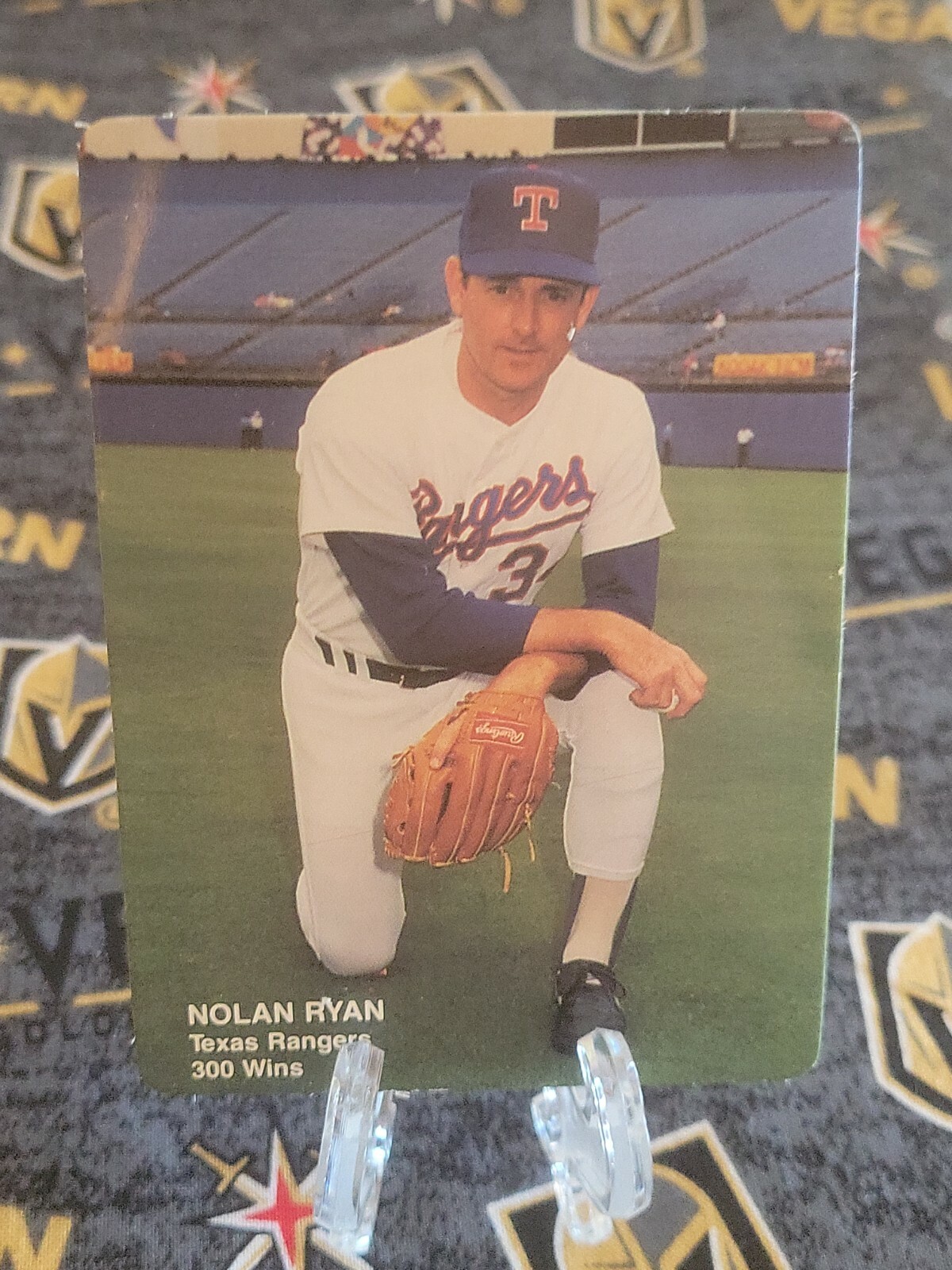 Nolan Ryan 1991 Mother's Cookies #2 Texas Rangers 