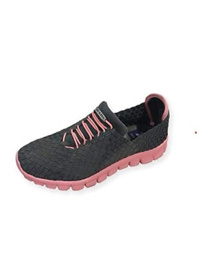 ZEE ALEXIS Women's Danielle Charcoal Melon Sneakers US11
