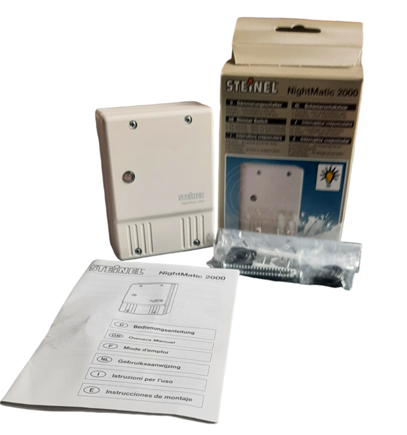 STEINEL RIVELATORE CREPUSCOLARE NIGHT MATIC 2000