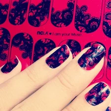 NCLA LOS ANGELES Self Adhesive Nail Wraps I AM YOUR MUSE BNIP