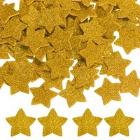 "1,8\\\"X1,8\\\" Stern Schaumstoffaufkleber, 60 Stk Eva Glitzer Aufkleber FüR Golden"