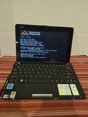 2 -Asus Eee PC 1005HA 10.1'' Atom Netbooks Dead Batteries But Power On W/Cord
