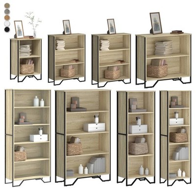 Bücherregal Holz Wandregal Raumteiler Standregal Büroregal Aktenregal Dekoregal