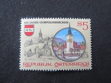 Znaczki - Republika Austrii, 1990, czyste
