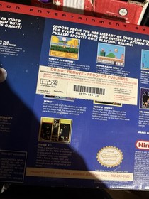 Nintendo NES Top Loader Console System Control Deck CIB With OG RECEIPT, TESTED!