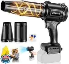 Brushless Cordless Leaf Blower Compatible for Dewalt 20V Battery(