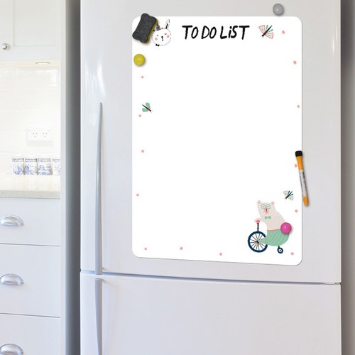 Magnet Board Sticker List Magnetic Meal Dry Wipe Family Fridge Large Memo - Picture 2 of 17