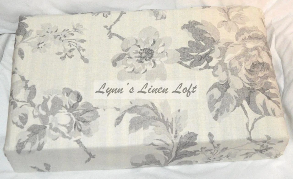 Juego de Edredón RALPH LAUREN Figueroa Floral Neutro 3P Completo/Queen NUEVO 1ª CALIDAD Foto 2 de 4