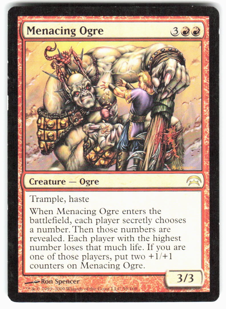 Menacing Ogre R Planechase 59 MP