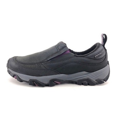 Merrell Coldpack Ice+ Moc Waterproof Slip on Shoes Womens Size 7.5 EUR 38 Black