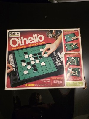 Vintage Gabriel Othello Board Game 1976 Edition Complete With Original Box
