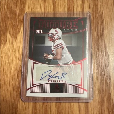 Panini 2024 Luminance Future Signatures Dylan Raiola Autograph Rookie RED