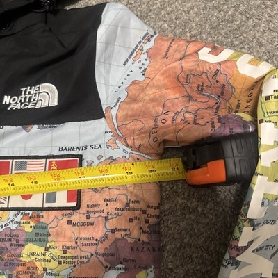THE NORTH FACE × Supreme 地図柄ジャケット REP Supreme x The North Face Atlas World Map Expedition Coaches