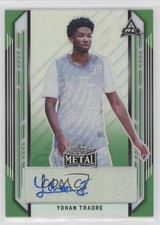 2021-22 Leaf Metal Green Rainbow 7/10 Yohan Traore #BA-YT1 Auto 11oq