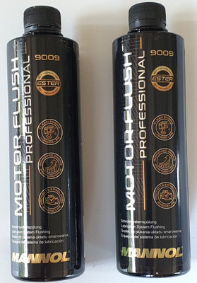 2x 450ml MANNOL Motor Flush Professional 9009 Motor Spülung Reiniger Ölwechsel
