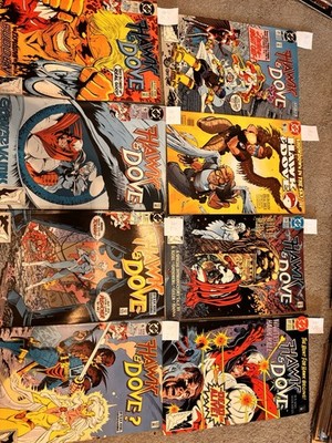 Hawk and Dove Dc Comic Bundle Job Lot Vintage