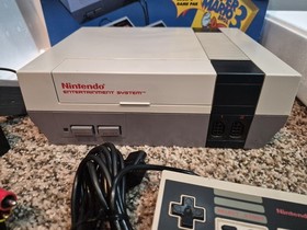 Nintendo NES Console Original Challenge Set in Box Mario 3 CIB Tested Working