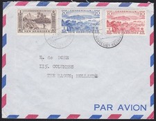 NEW HEBRIDES 1962 Airmail rate cover Vila to Netherlands...................D7097