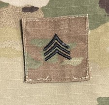 US Army SGT/E5 Rank OCP Sew-On Sergeant