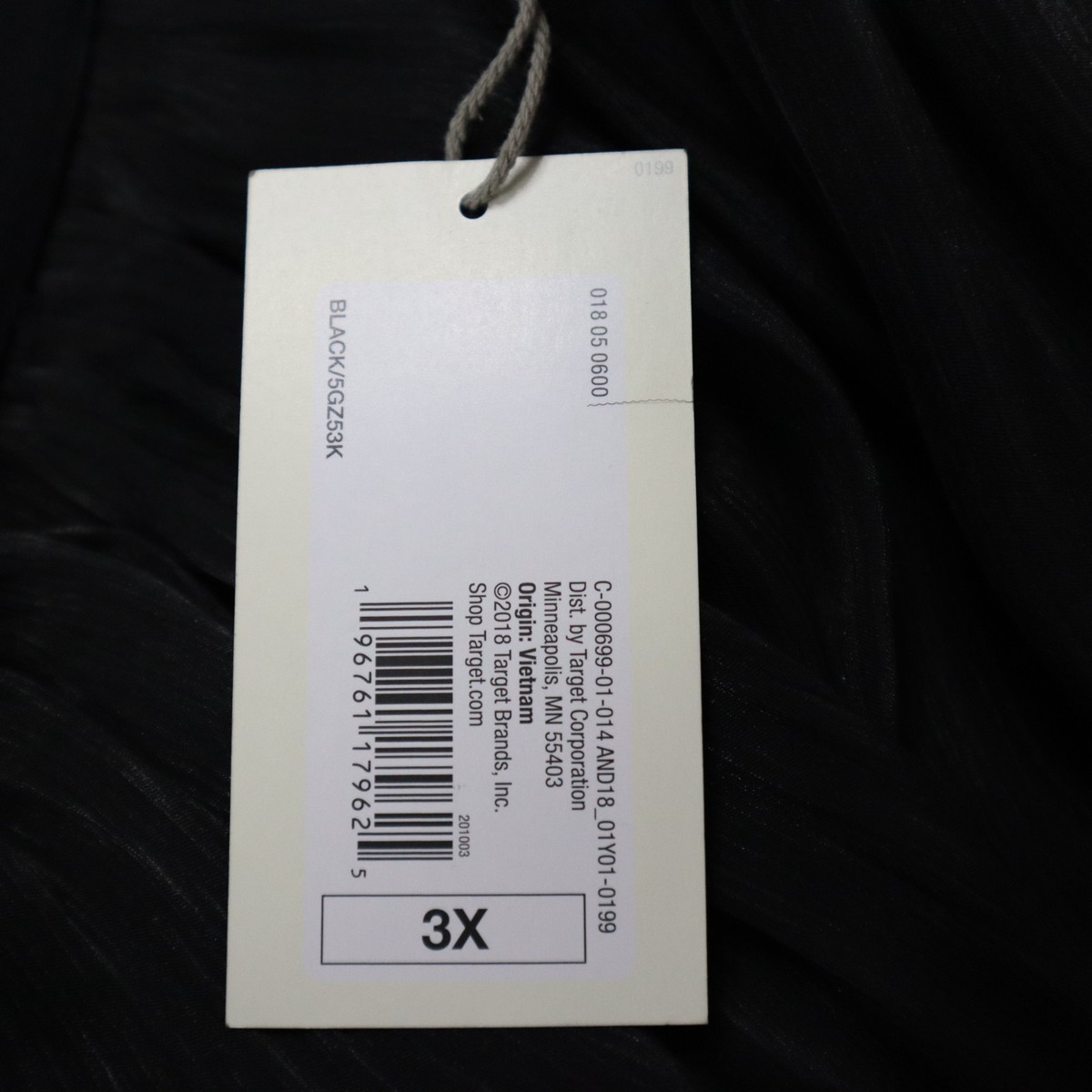 のの A New Day Skirt Womens 3X Plus Lined Pull On Casual Pleated Black