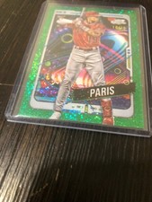 2024 TOPPS COSMIC CHROME KYREN PARIS RC 18/75 NO159 GREEN SPACE DUST REFRACTOR