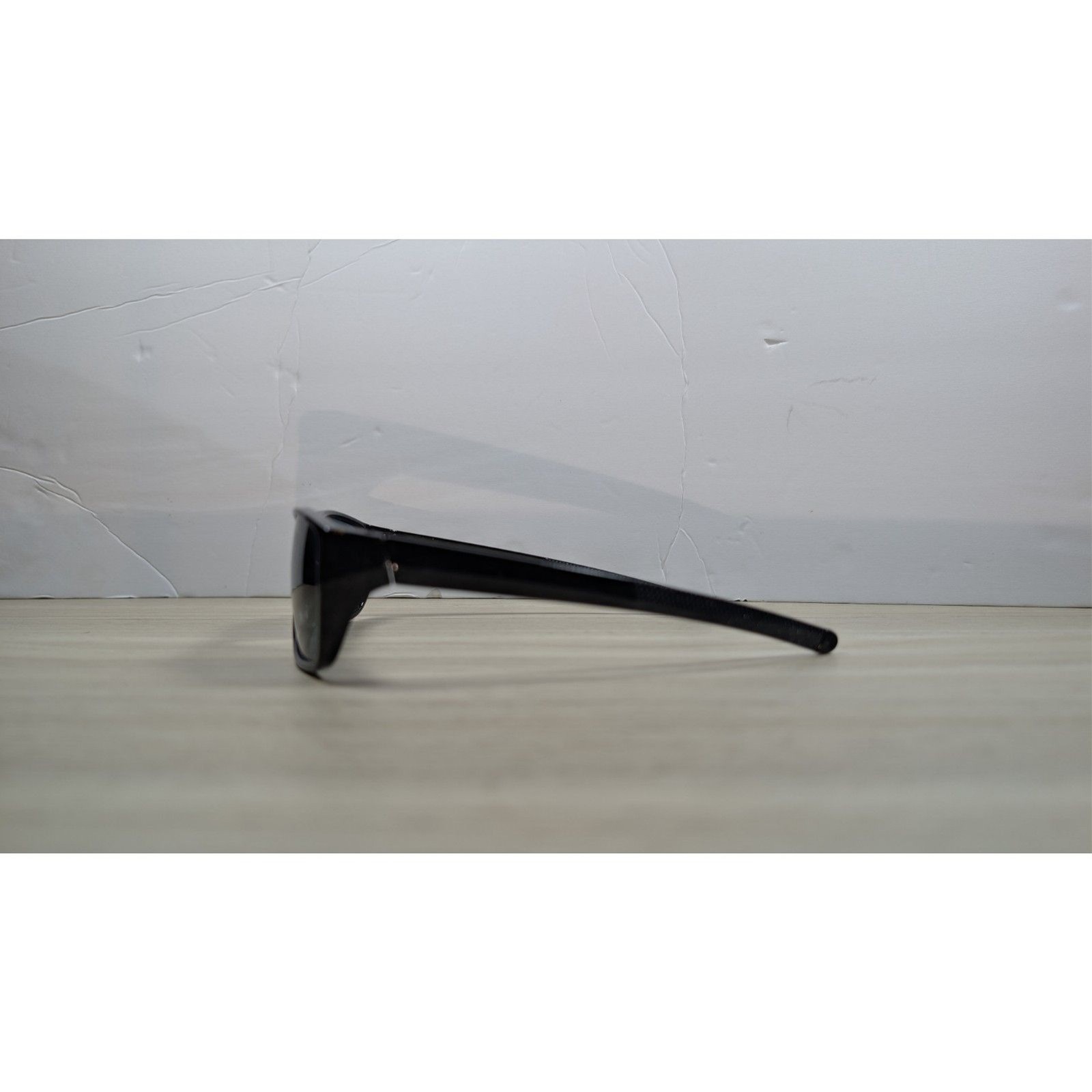 Black Rectangular Wrap Sunglasses Smoke Lens Spor… - image 2