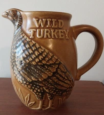 Vintage Collectible Wild Turkey Bourbon Whiskey 101 Pitcher