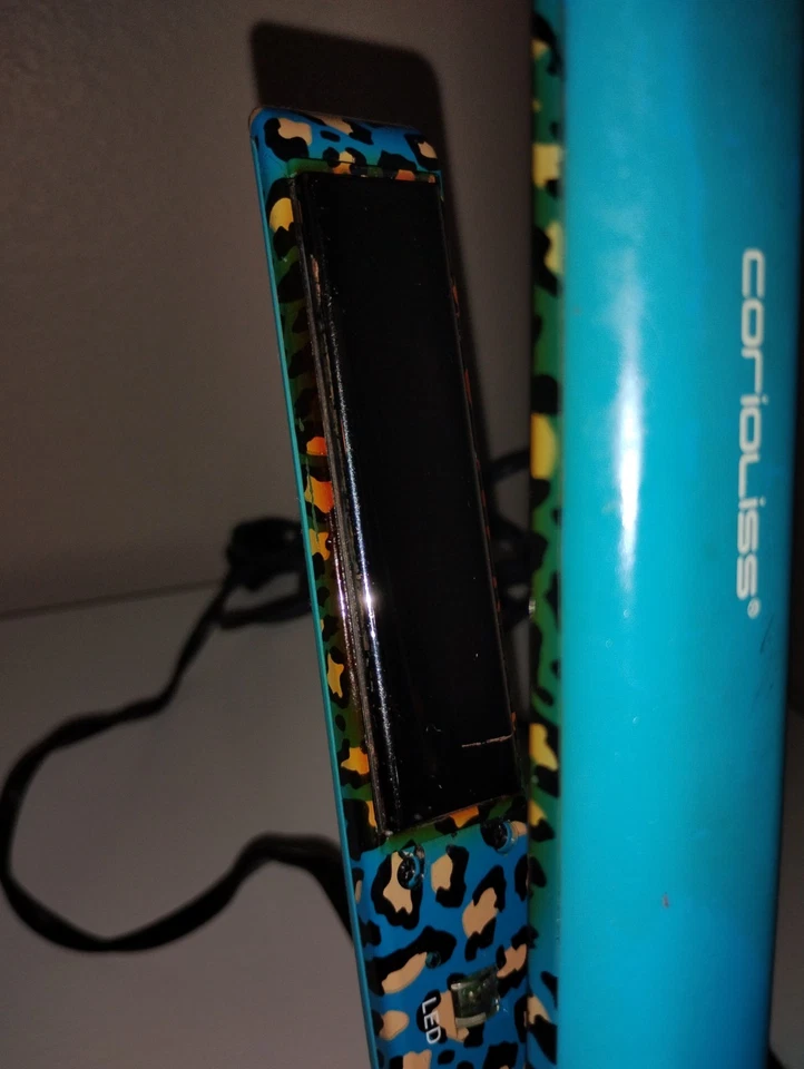 Plancha alisadora profesional Corioliss 1"" modelo C1 azul Foto 4 de 4