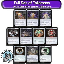 Talismans MTG Mana Rocks Full Set All 10 Magic The Gather Commander Staples EDH