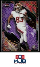 2024 Finest Jacob Cowing Purple Checkerboard Refractor #47/99 Rookie #200