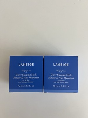 LANEIGE Water Sleeping Mask 70mL Hydrating Overnight Face Mask 2 Pack
