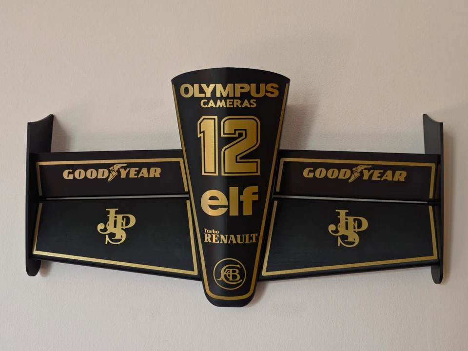 Ayrton Senna F1 Lotus Renault 97T Ala Frontale 1:3  57x30.5x14 cm - Immagine 2 di 4