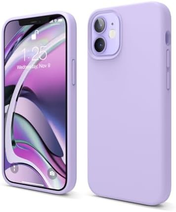 Compatible with iPhone 12 and iPhone 12 Pro Case, Liquid Silicone, Full Body Pro
