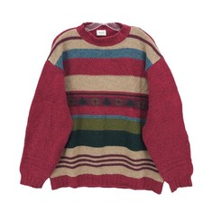 UNITED COLORS OF BENETTON Shetland Wool Vintage Sweater Made in ITALY Men's XL