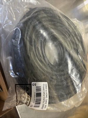 HDMI To HDMI Cable W/ Chipset Ultra Clarity 100feetRoHS New