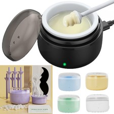 Nose Wax Kit Mini Wax Warmer Eyebrow Ear Hair Removal Waxing Kit for Women Men