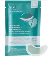 Skyn Iceland Dissolving Microneedle Eye Patches 1 Pair Eye Care Treatment